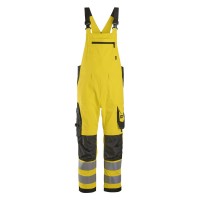 Snickers 6043 Hi Vis Bib & Brace Trousers Class 2